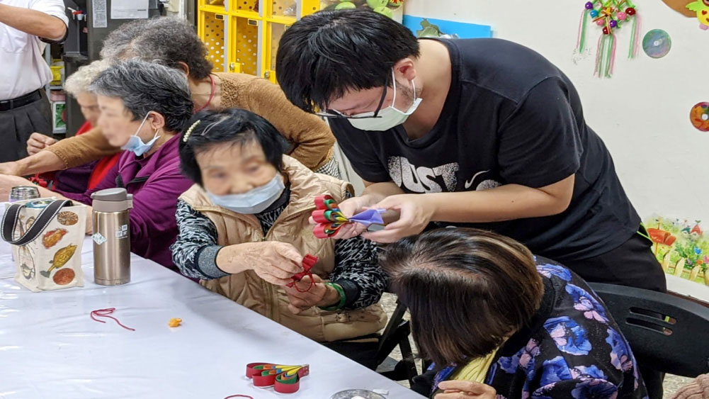馨窩長者關懷據點－年輕新血生力軍110-04-26