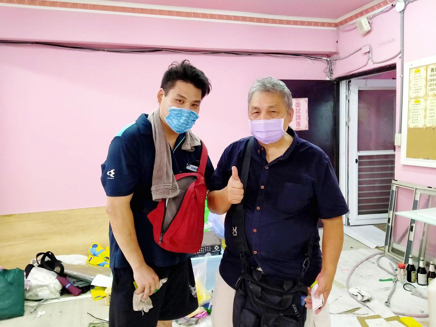 社福公益路上感恩有您的協助-白熊先生黃楷今110-08-24