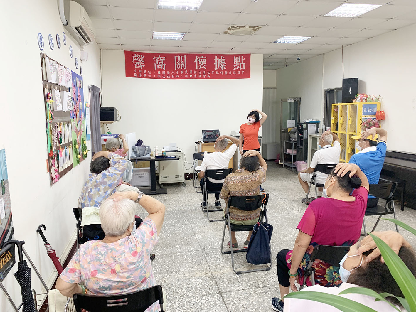 馨窩長者關懷據點-團聚!110-09-15