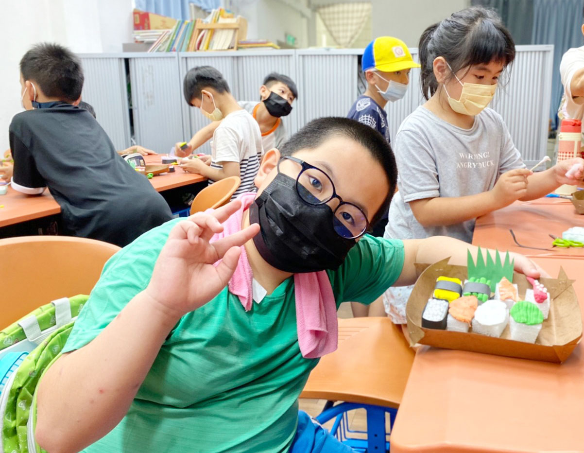 青少年學子課後服務-【創意黏土-壽司便當】111年07月