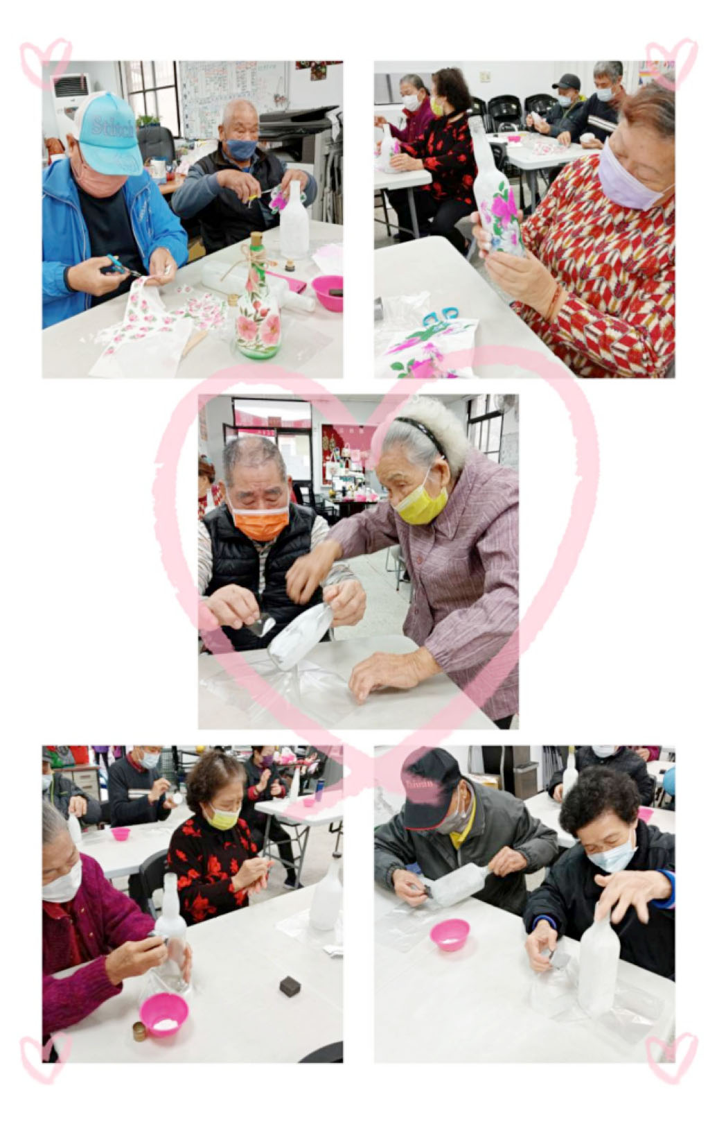 馨窩關懷據點石門尖鹿站 -【點燈送祝福】112-01-06