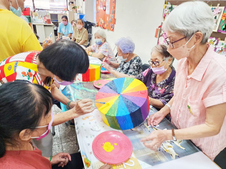 馨窩長者關懷據點三芝埔頭站【健康活力秀-秀出創意 秀出愛】  112-09-24 