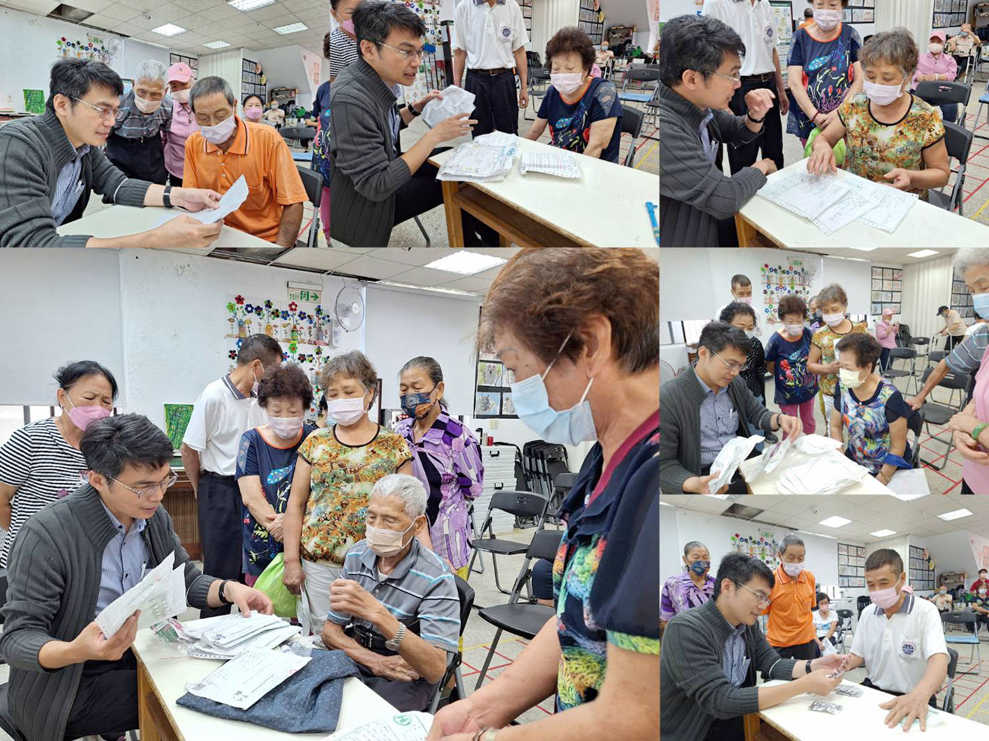 馨窩長者關懷據點石門尖鹿站-【醫師用藥安全講座+淡水地政車服務】112-09-29