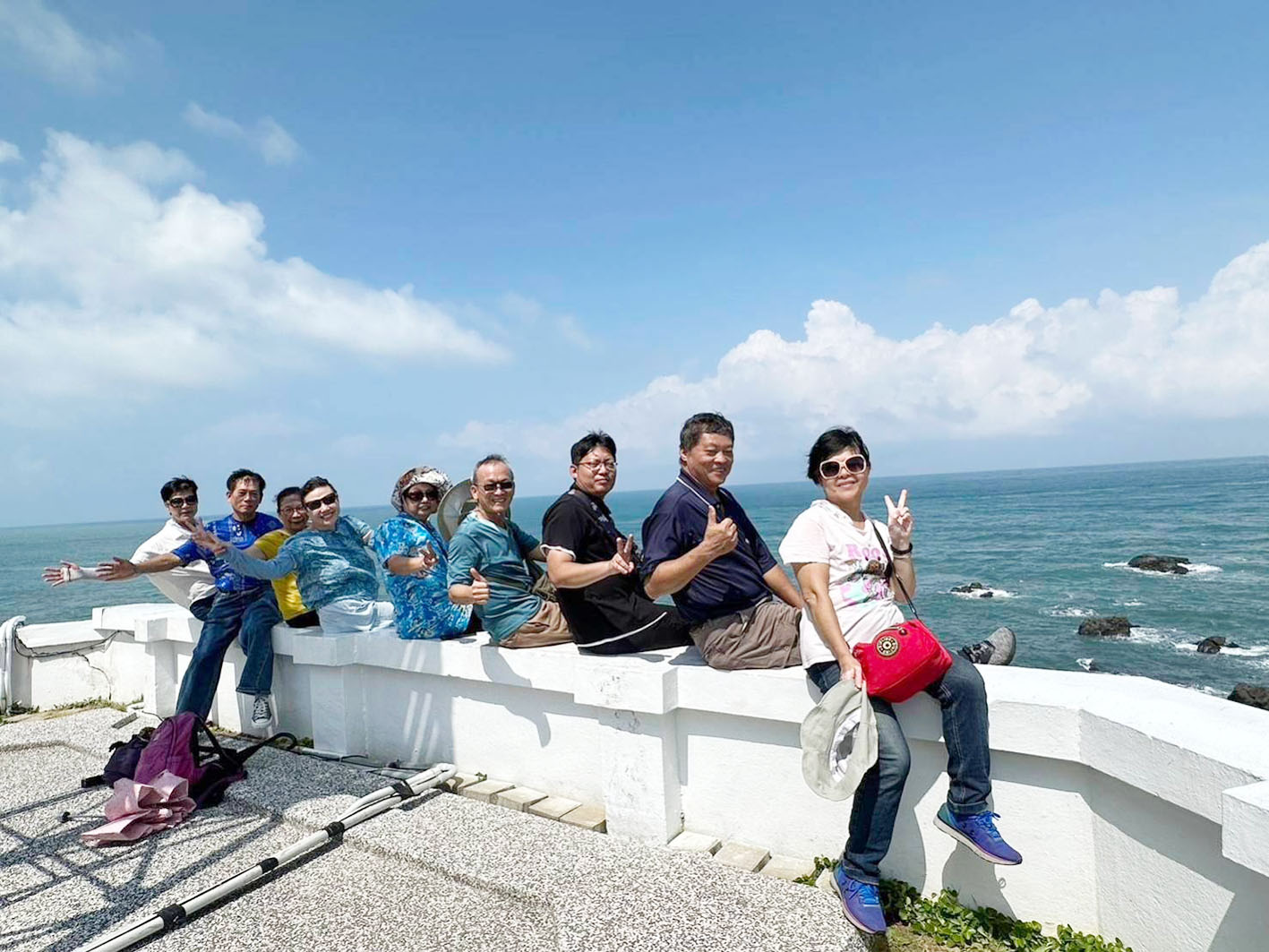 台中北屯國小同學會一起暢遊北海岸112-10-02