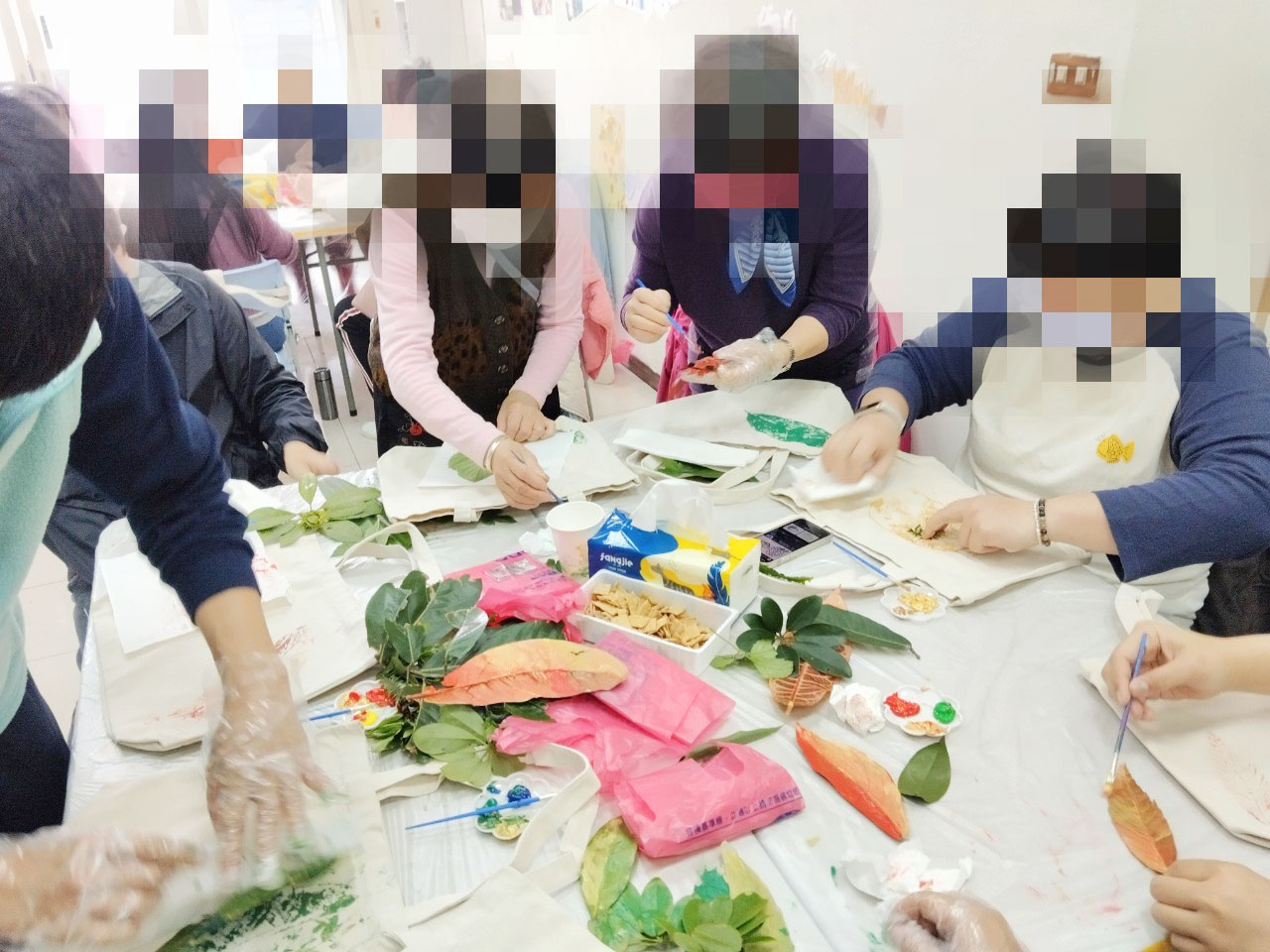 新生活北海岸區家照共融中心-【親子植物拓染】114-02-15